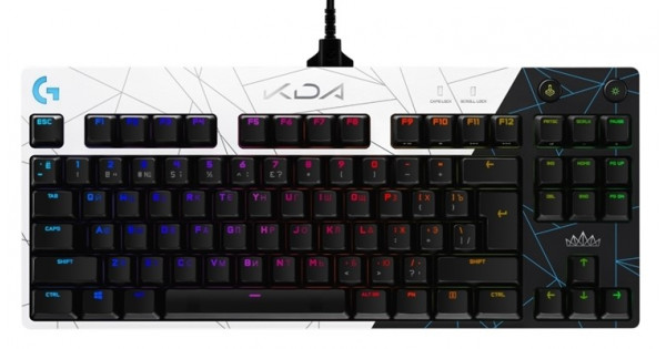 Logitech K/DA G fashion Pro Mechanical Gaming Keyboard